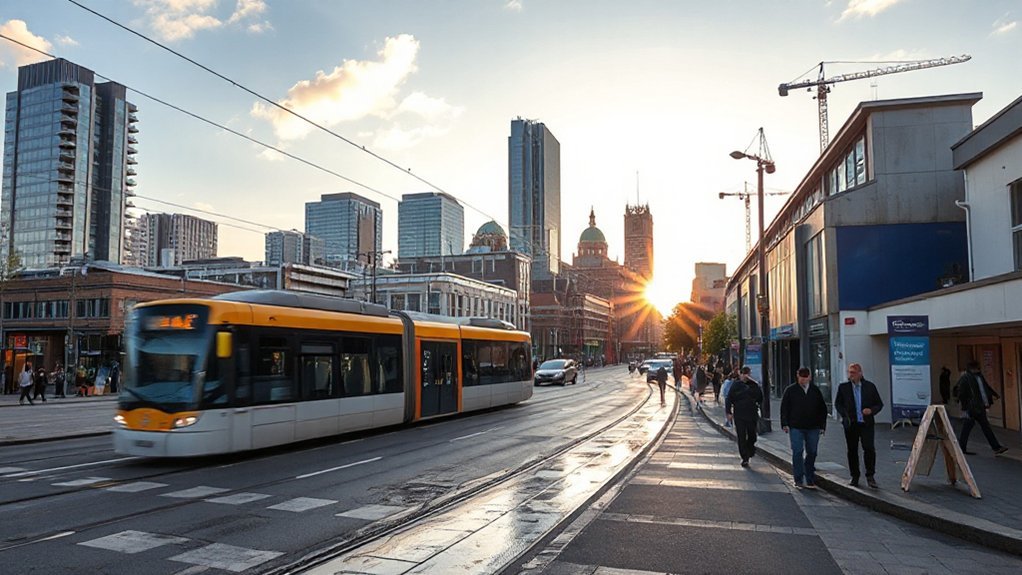 transport driven rental value shifts