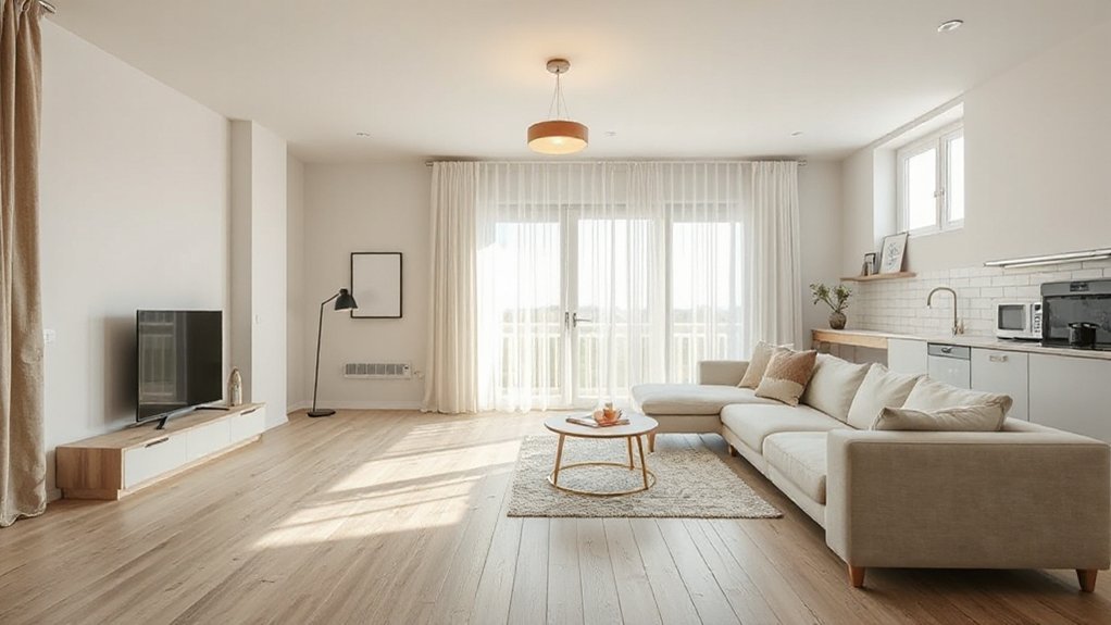 balanced layered lighting design
