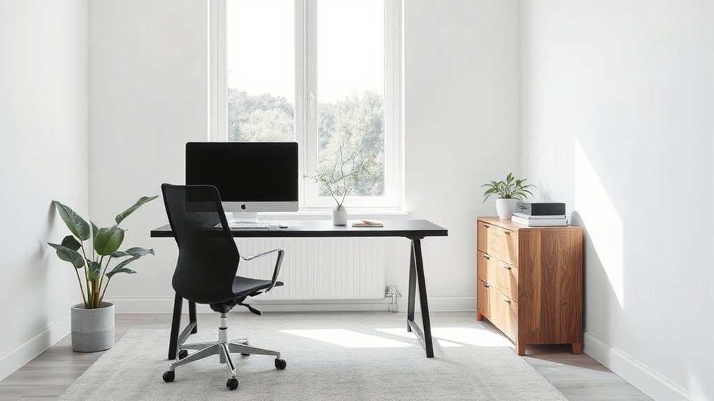 calm balanced focused environment