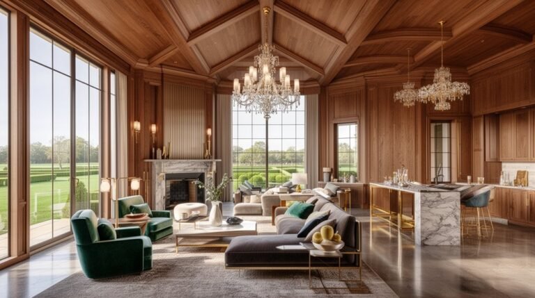 elegant spacious country interiors