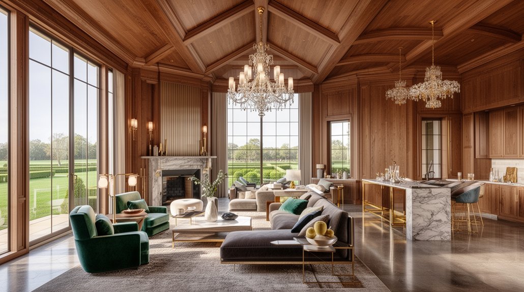 elegant spacious country interiors