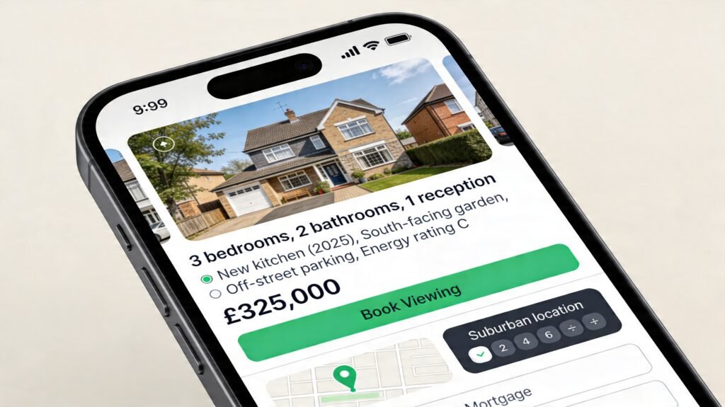 estate agents website