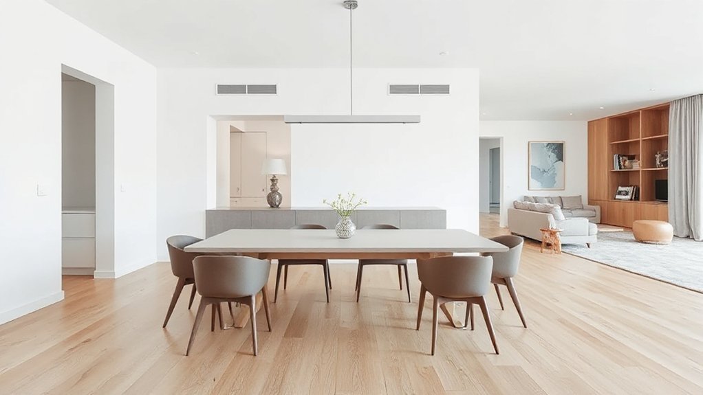 flexible modular unobstructed dining