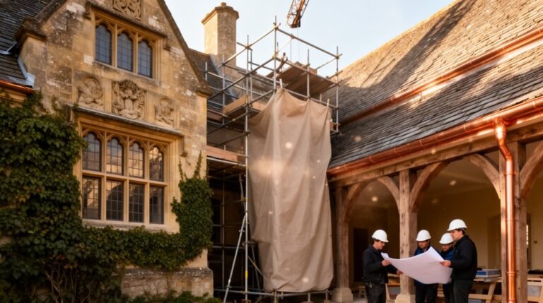 heritage manor renovation gloucestershire