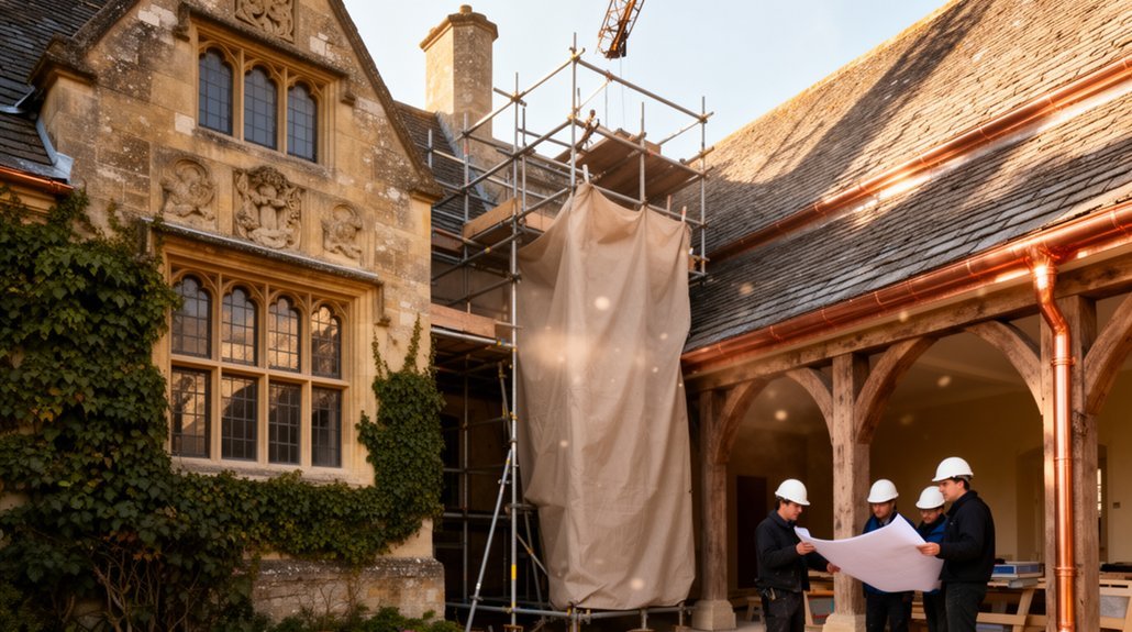 heritage manor renovation gloucestershire