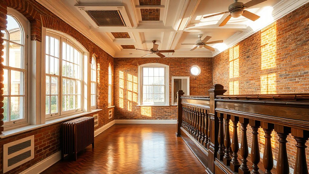 historic ventilation and lighting