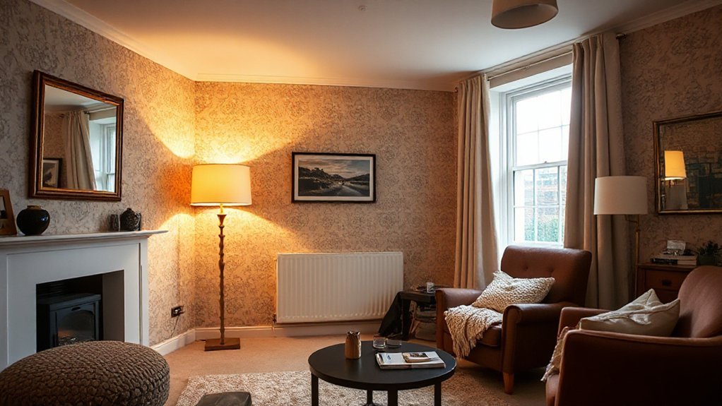 layered affordable lighting scheme