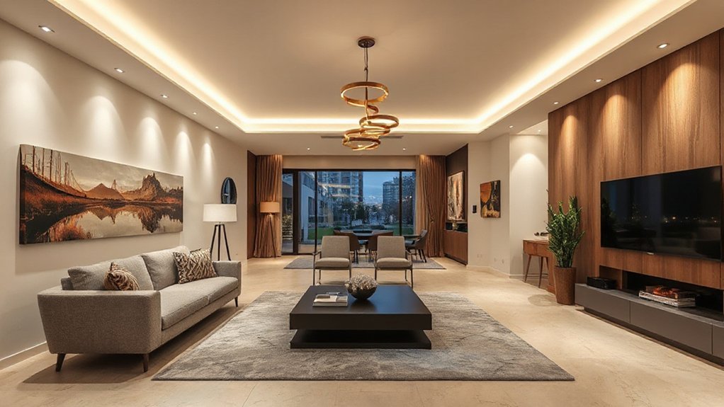 layered lighting enhances perception