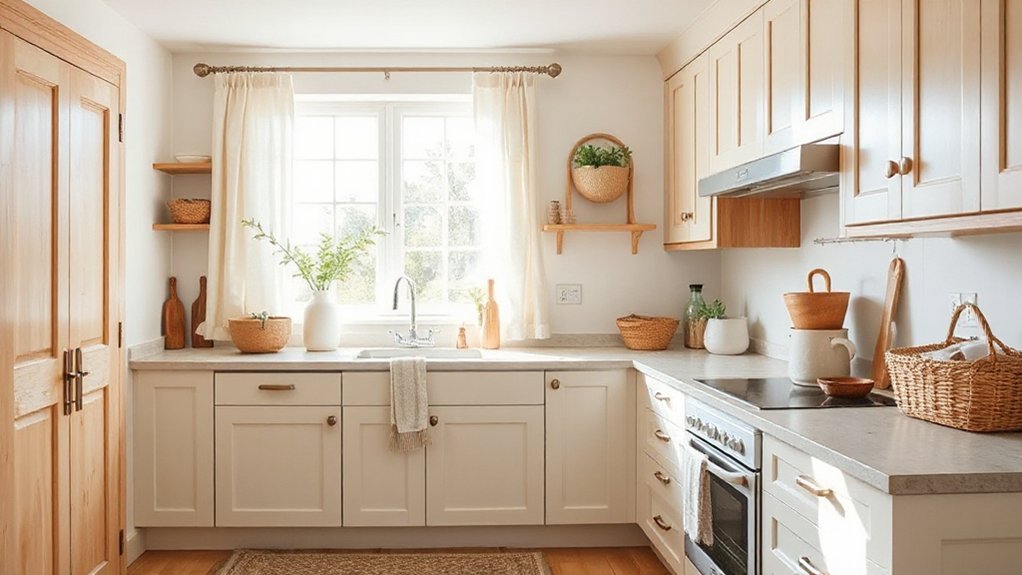 light natural honest materials