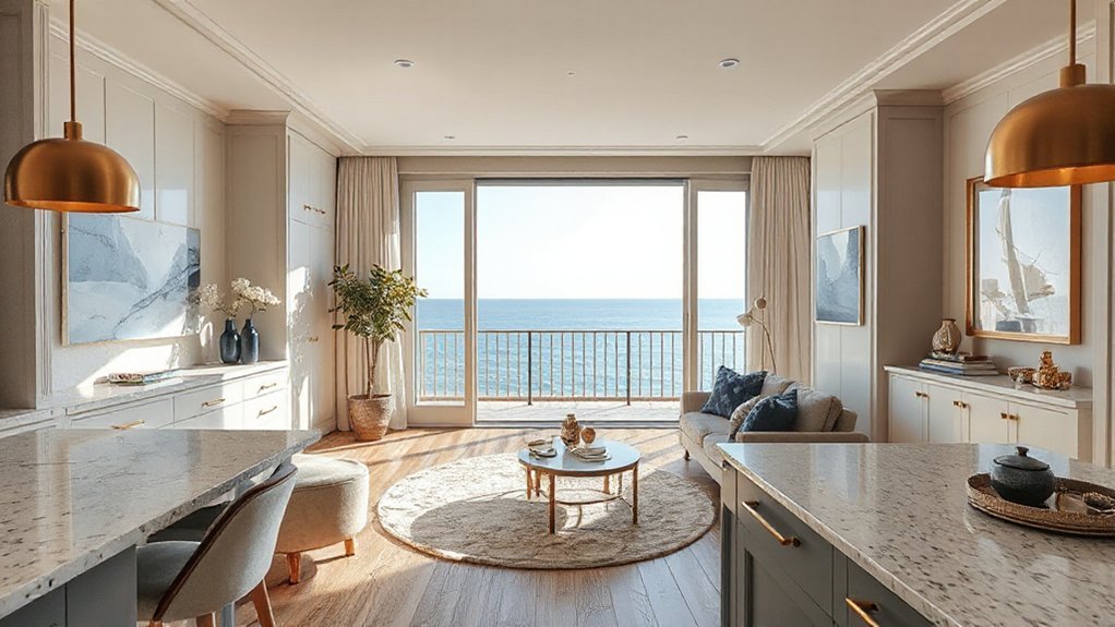 luxurious coastal design elements