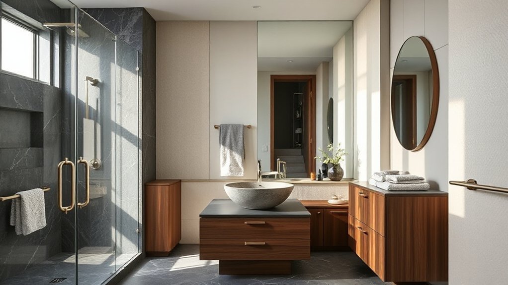 luxurious textures and contrasts