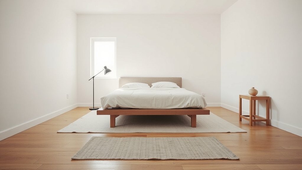 minimalist bedroom design plan