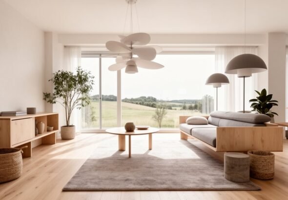 minimalist nordic interior