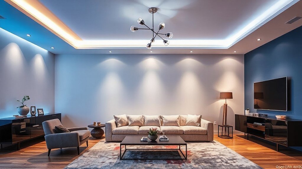 modern sleek versatile lighting