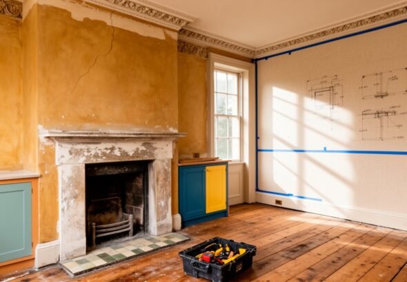 renovating edinburgh georgian flat