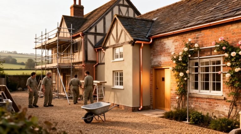 restoring shropshire farmhouse