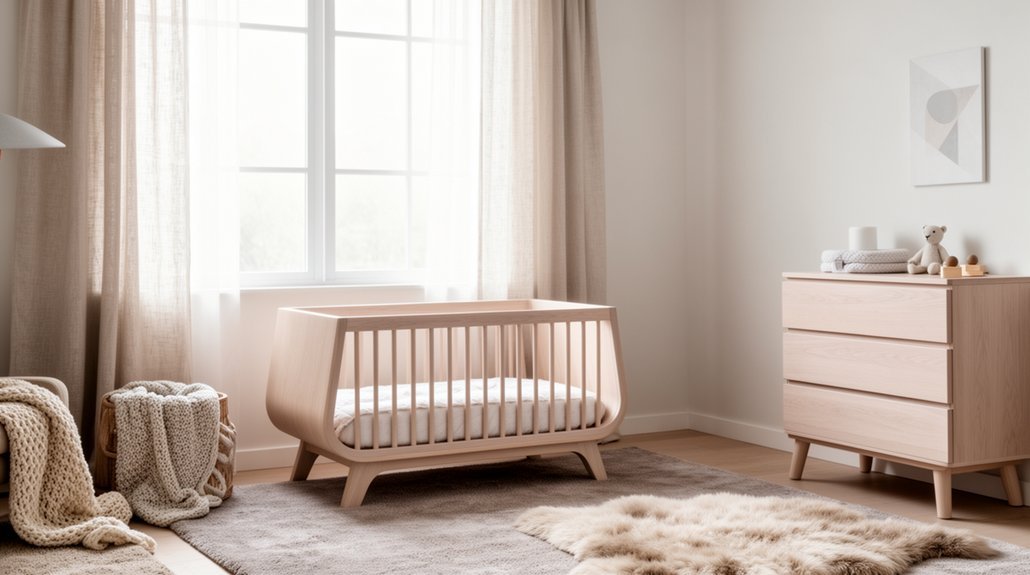 scandinavian cozy nursery decor