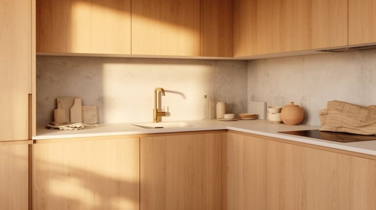 scandinavian natural kitchen design