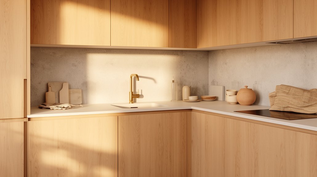 scandinavian natural kitchen design