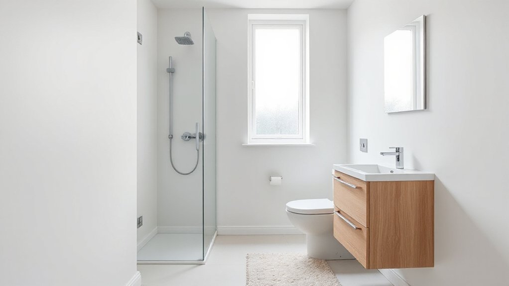 small bathroom plumbing essentials